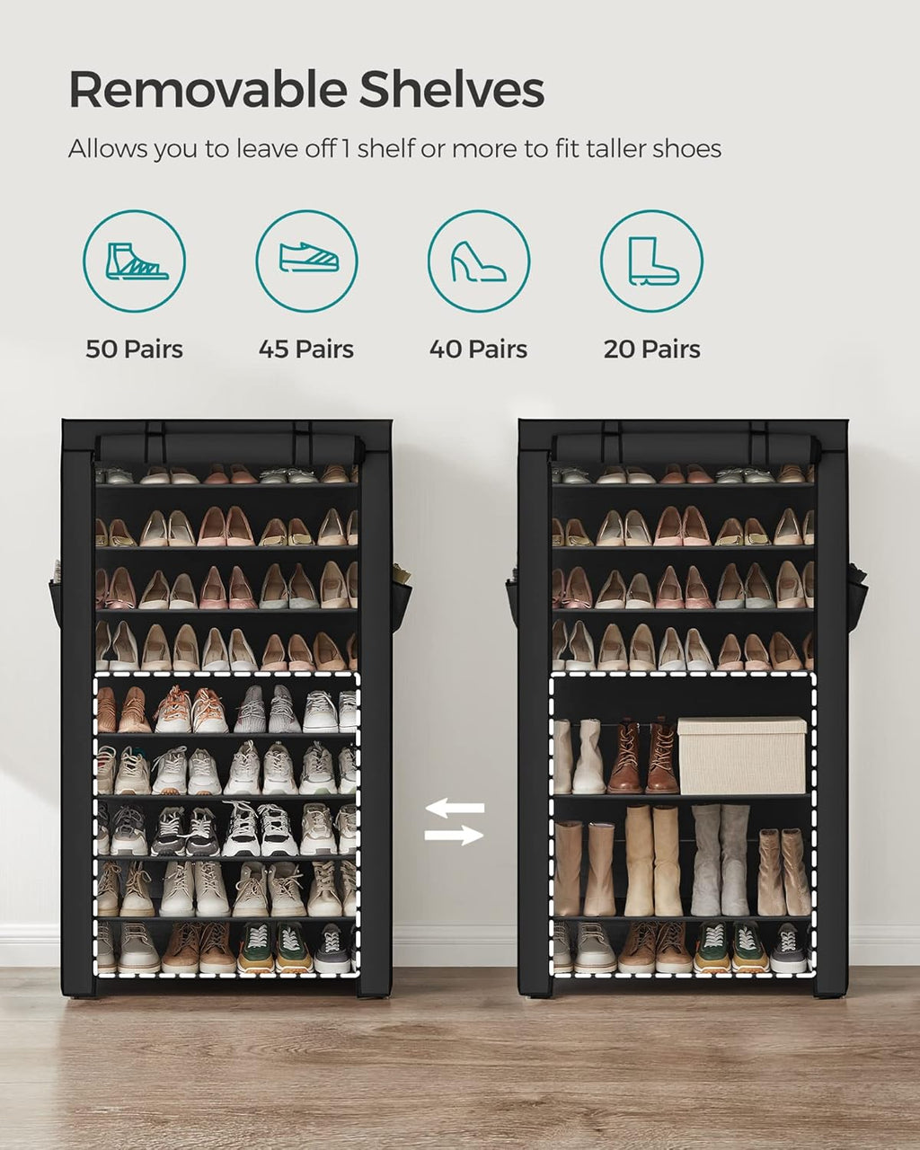 SONGMICS Shoe Rack RXJ36H01