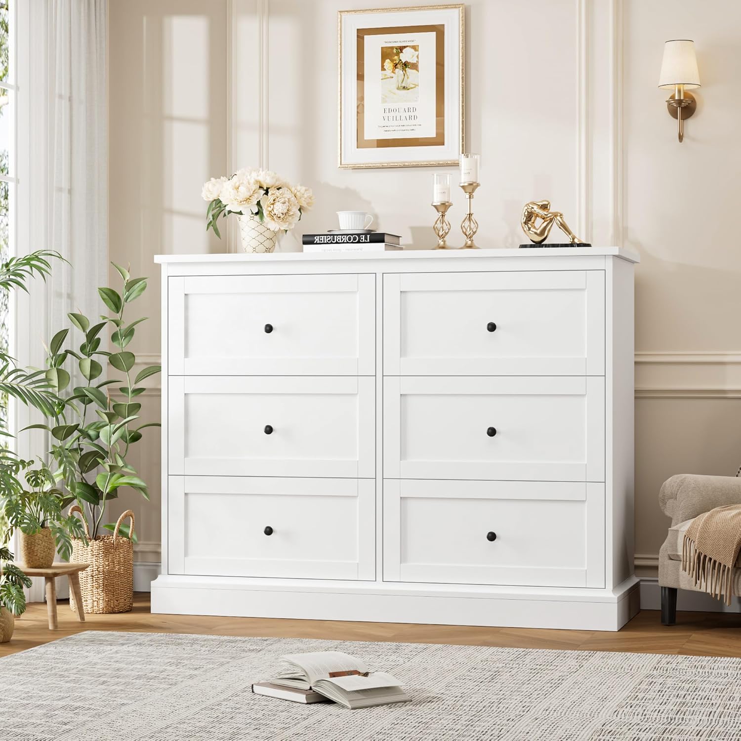 Modern Double Chest with Deep Drawers