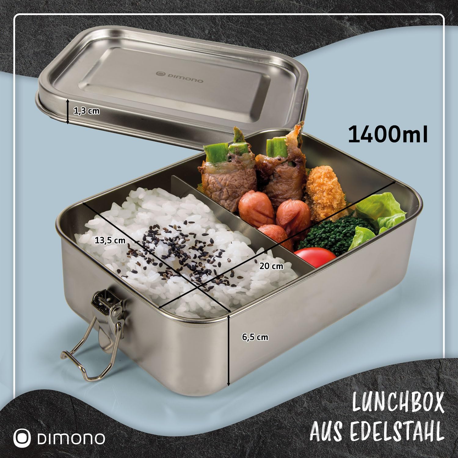 Dimono® Lunch Box Leak-Proof bento Box