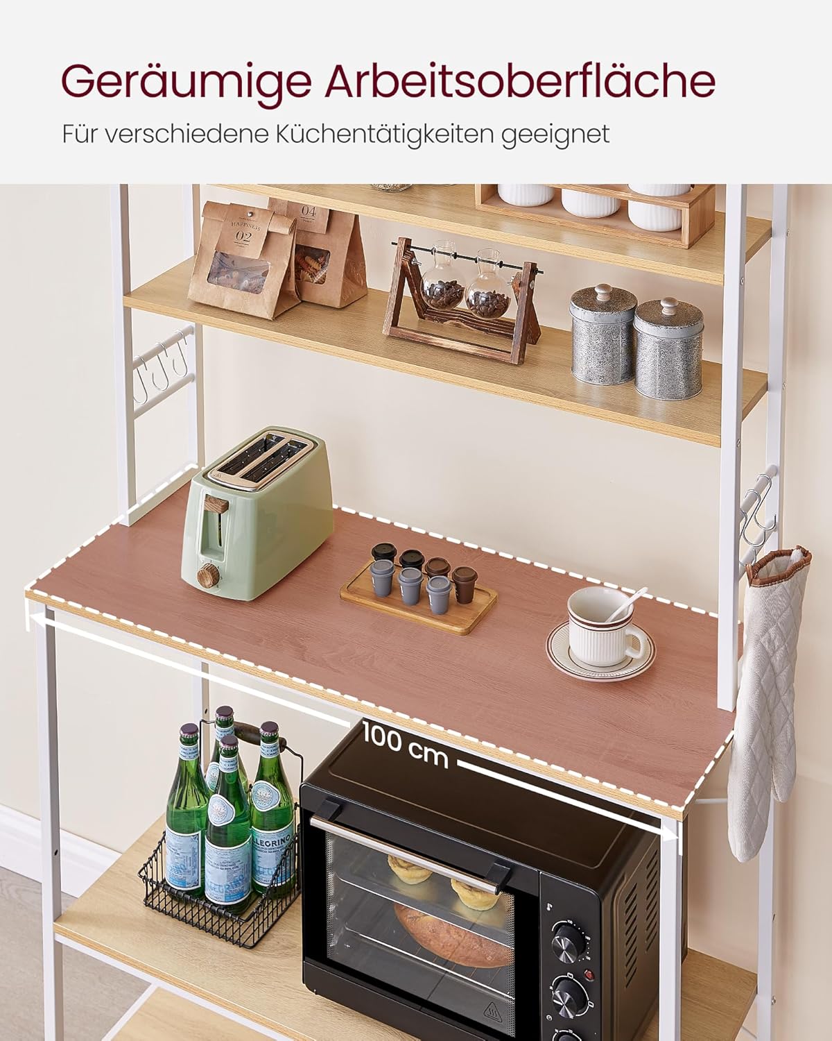 VASAGLE Kitchen Shelf KKS039Y09