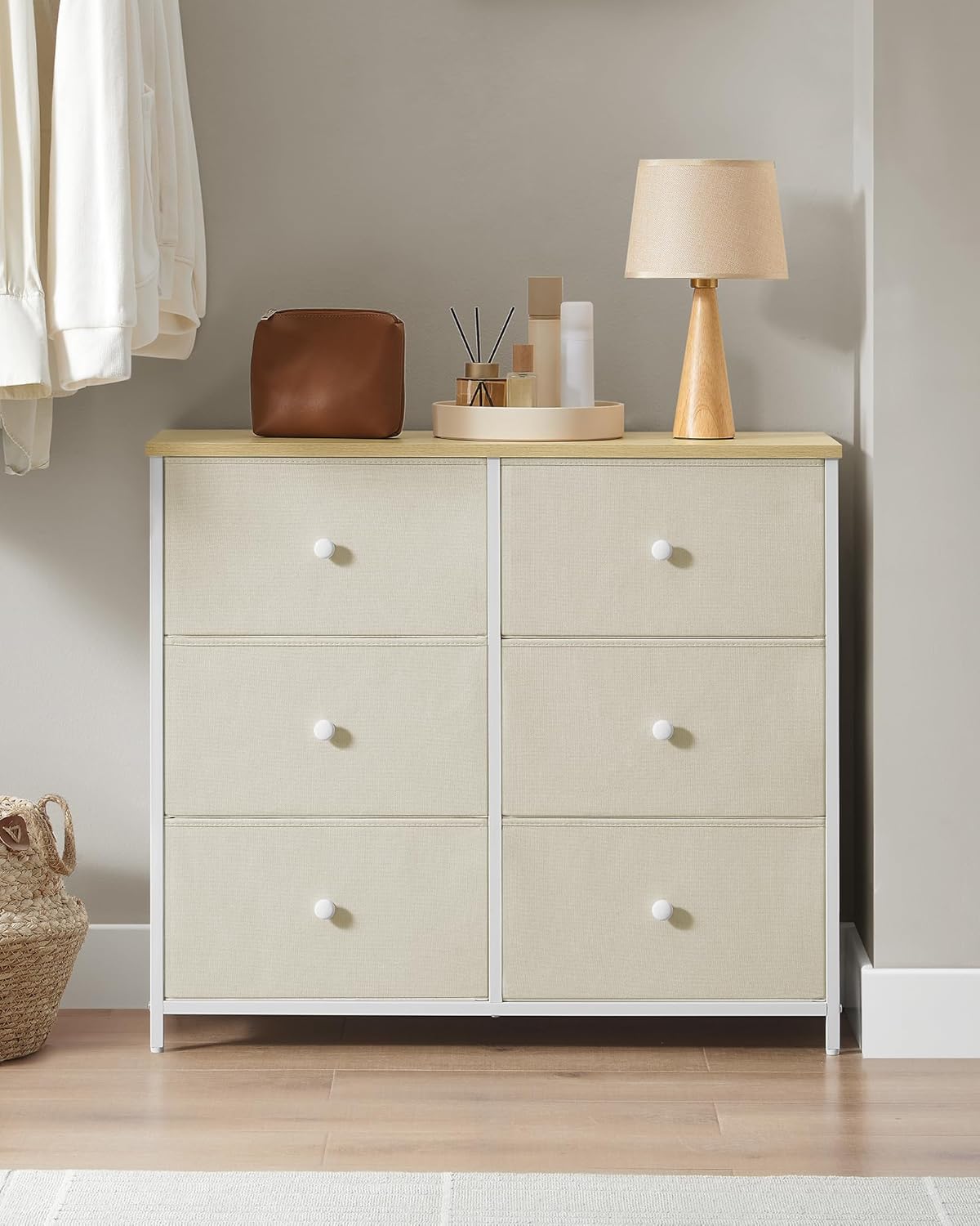 SONGMICS Chest of Drawers LTS323W01