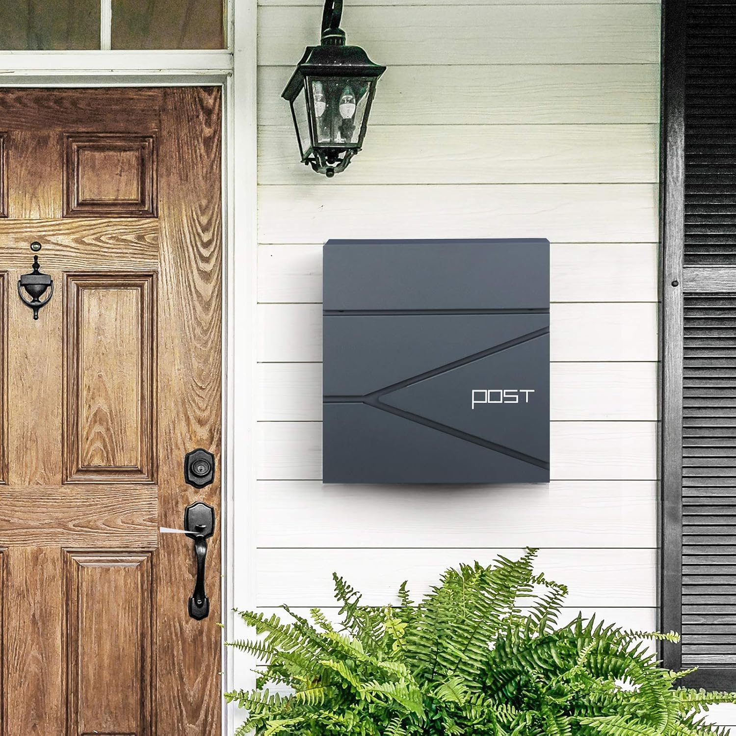 SONGMICS Wall Mounted Post Box GMB051G02