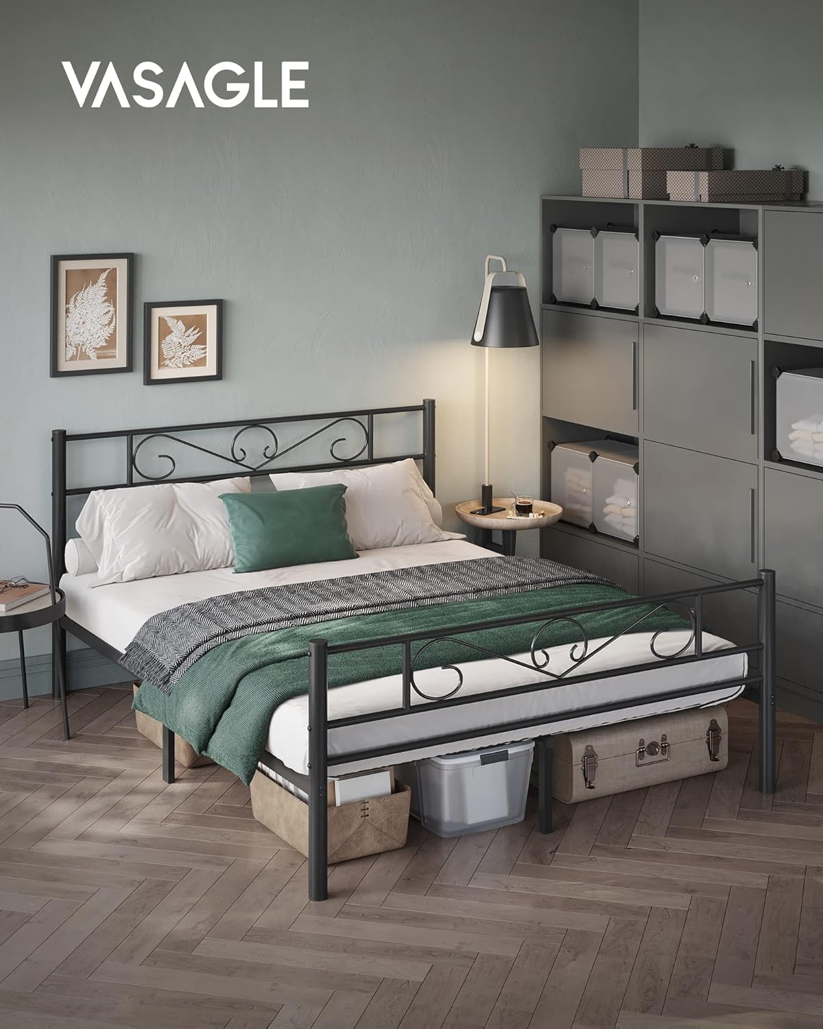 VASAGLE Double Bed Frame RMB065B01
