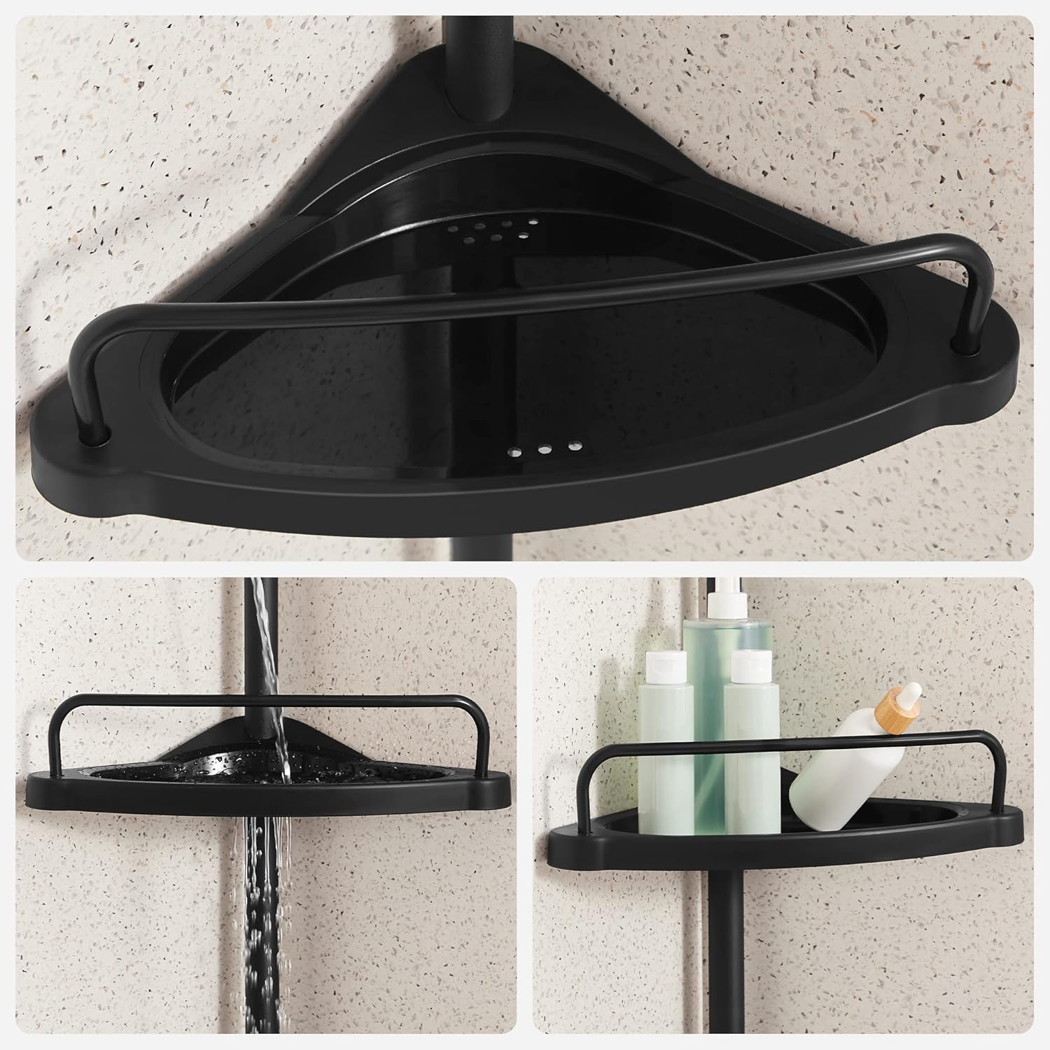 SONGMICS Shower Corner Shelf BCB001B01V1