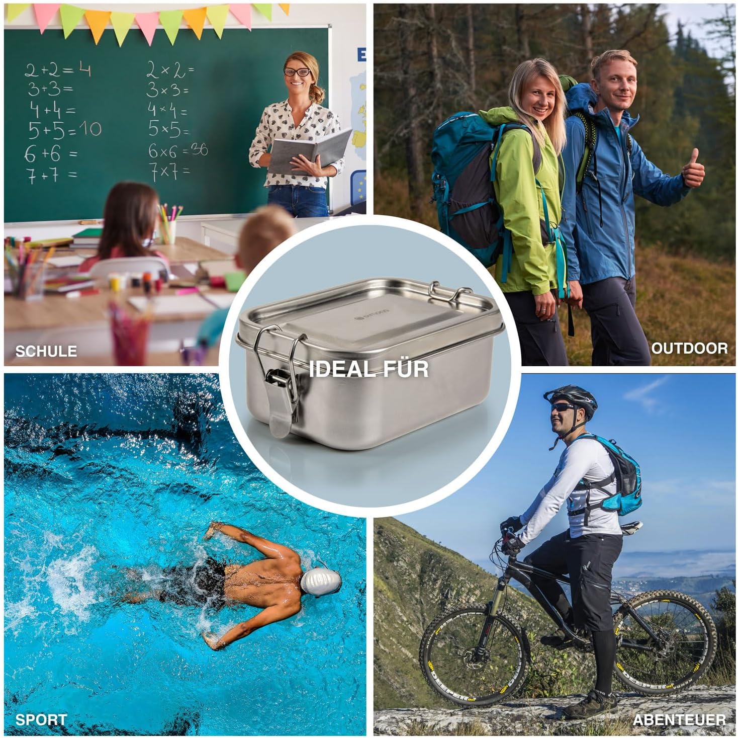 Dimono® Lunch Box Leak-Proof bento Box