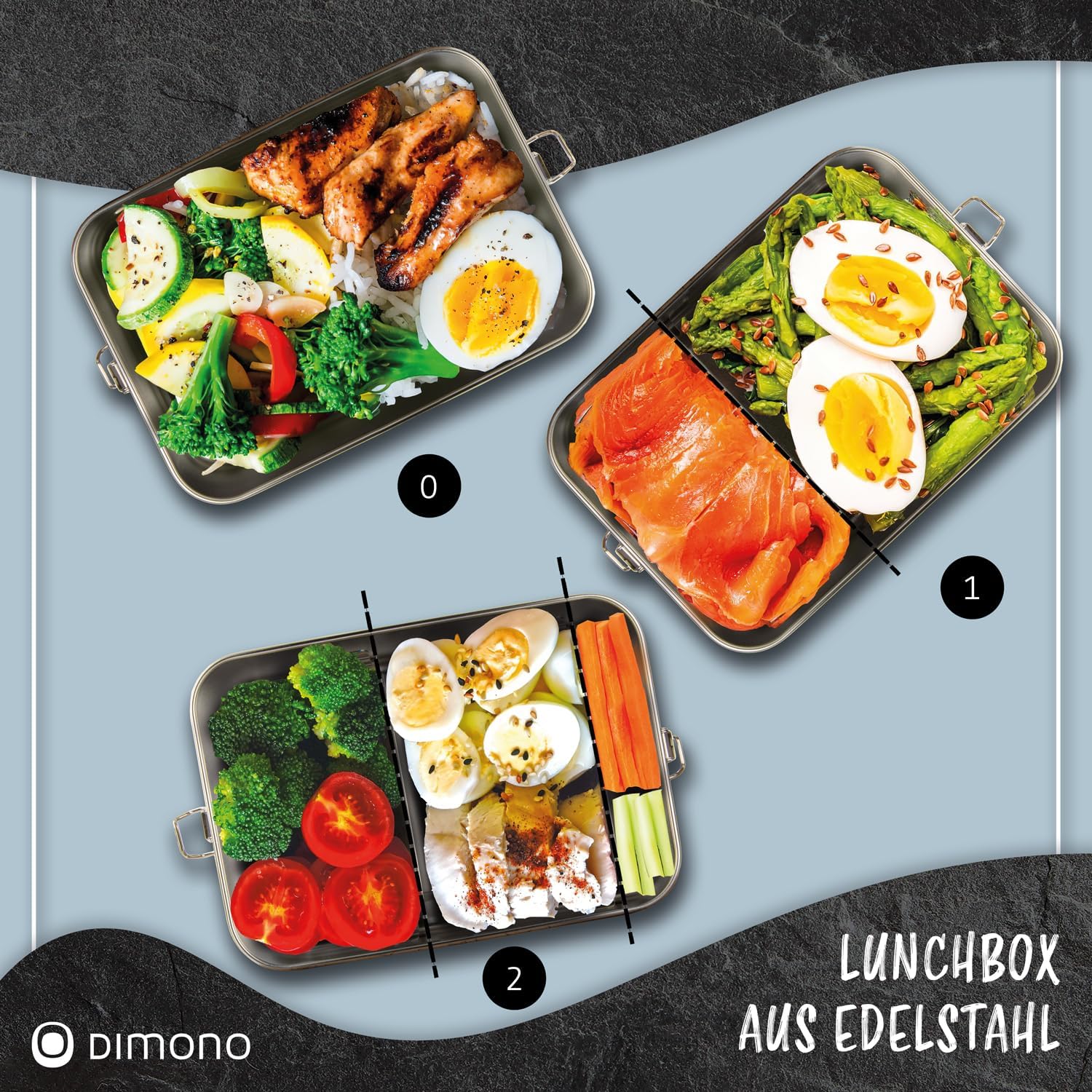 Dimono® Lunch Box Leak-Proof bento Box