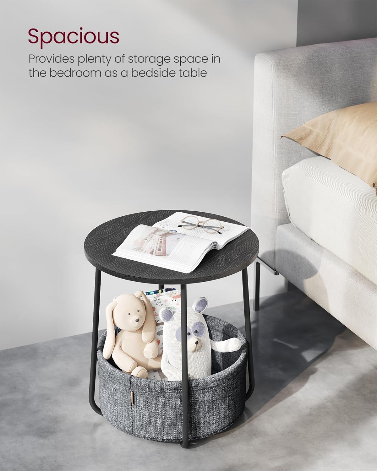 VASAGLE Side Table LET223B01