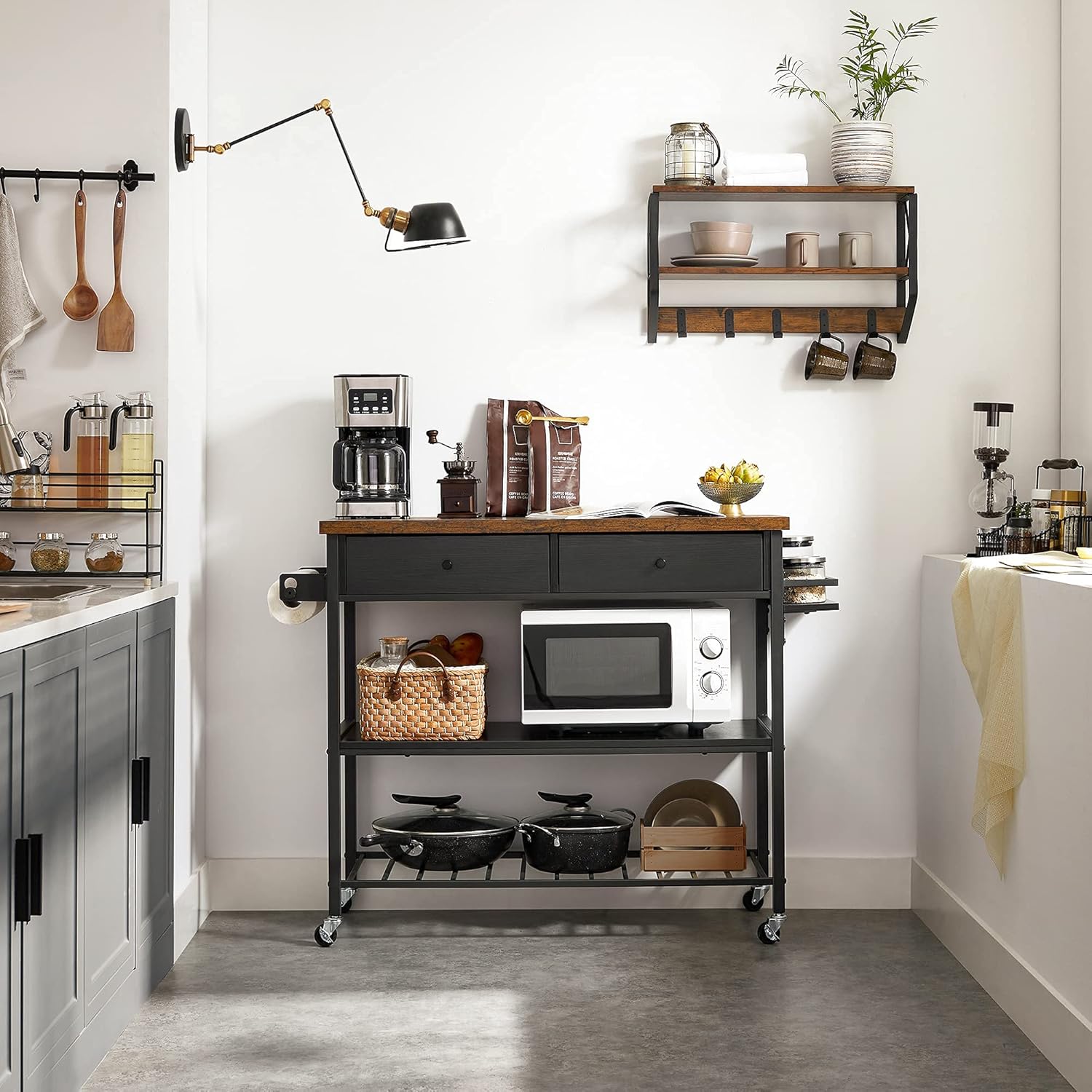 VASAGLE Kitchen Cart KKI003B01