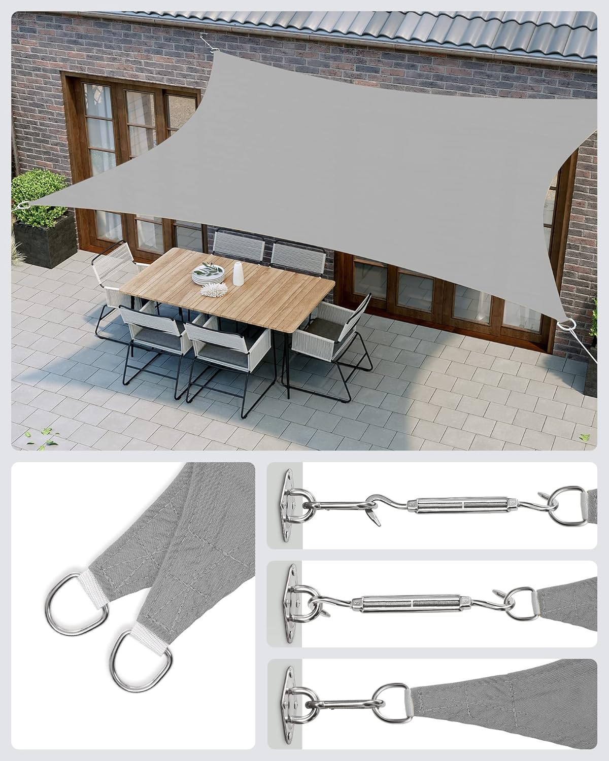 SONGMICS Awning waterproof UV protection GSH35QY
