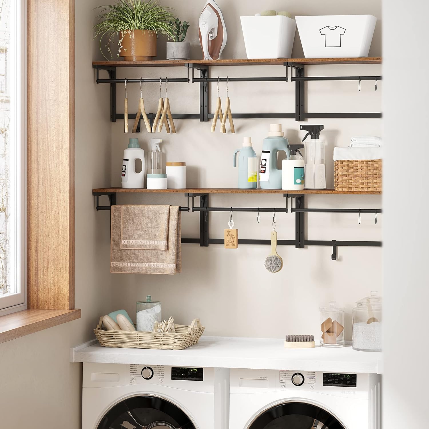 VASAGLE Wall Coat Rack LCR103B01