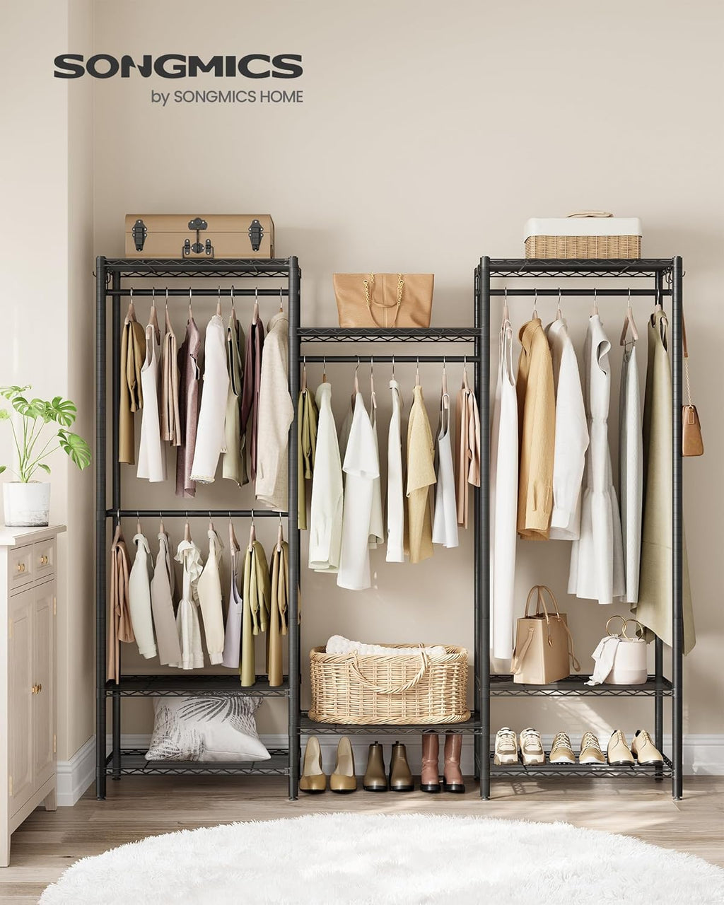 SONGMICS Clothes Rack LGR431B01