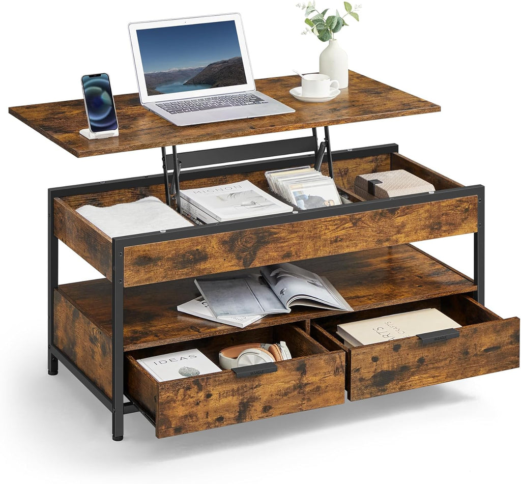 VASAGLE Lift Top Coffee Table LCT209K01