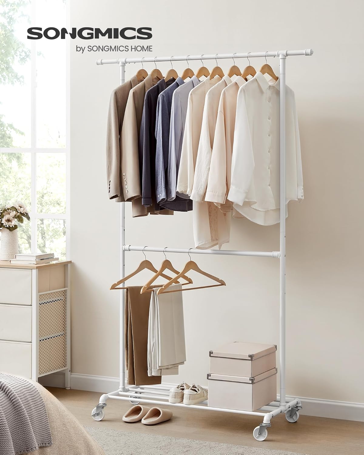 SONGMICS Clothes Rack HSR062W01V1