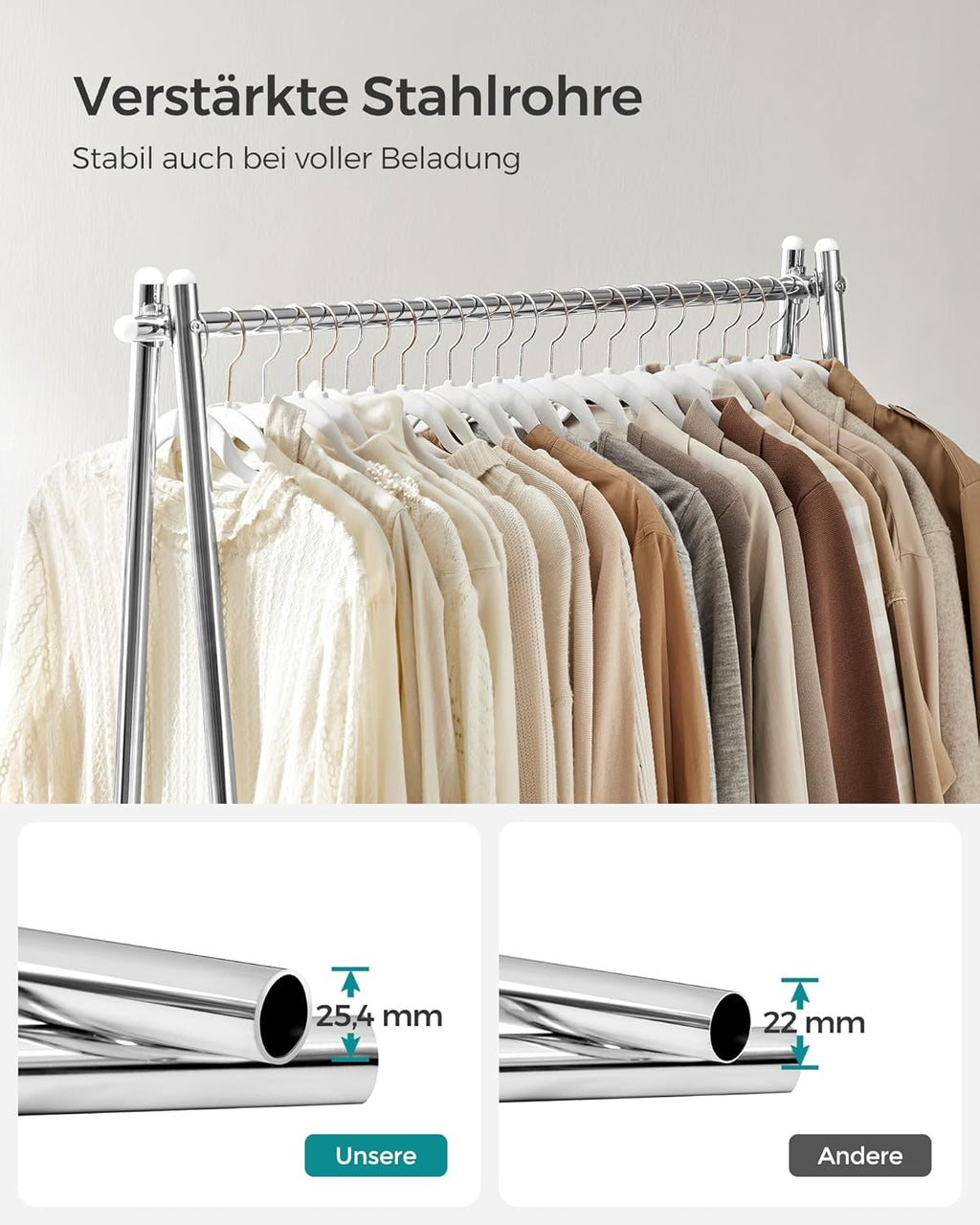 SONGMICS Clothes Rack HSR023E01