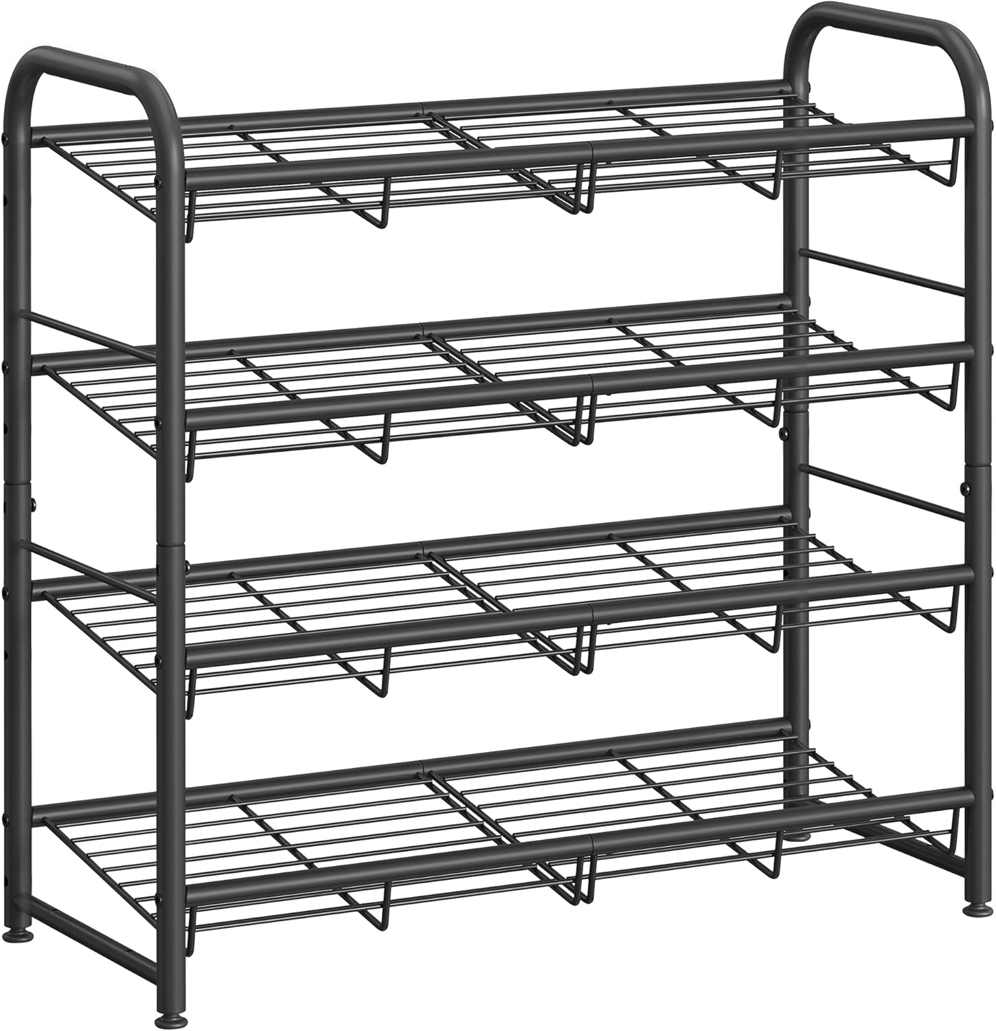SONGMICS 4 Tier Shoe Rack LMR067B01