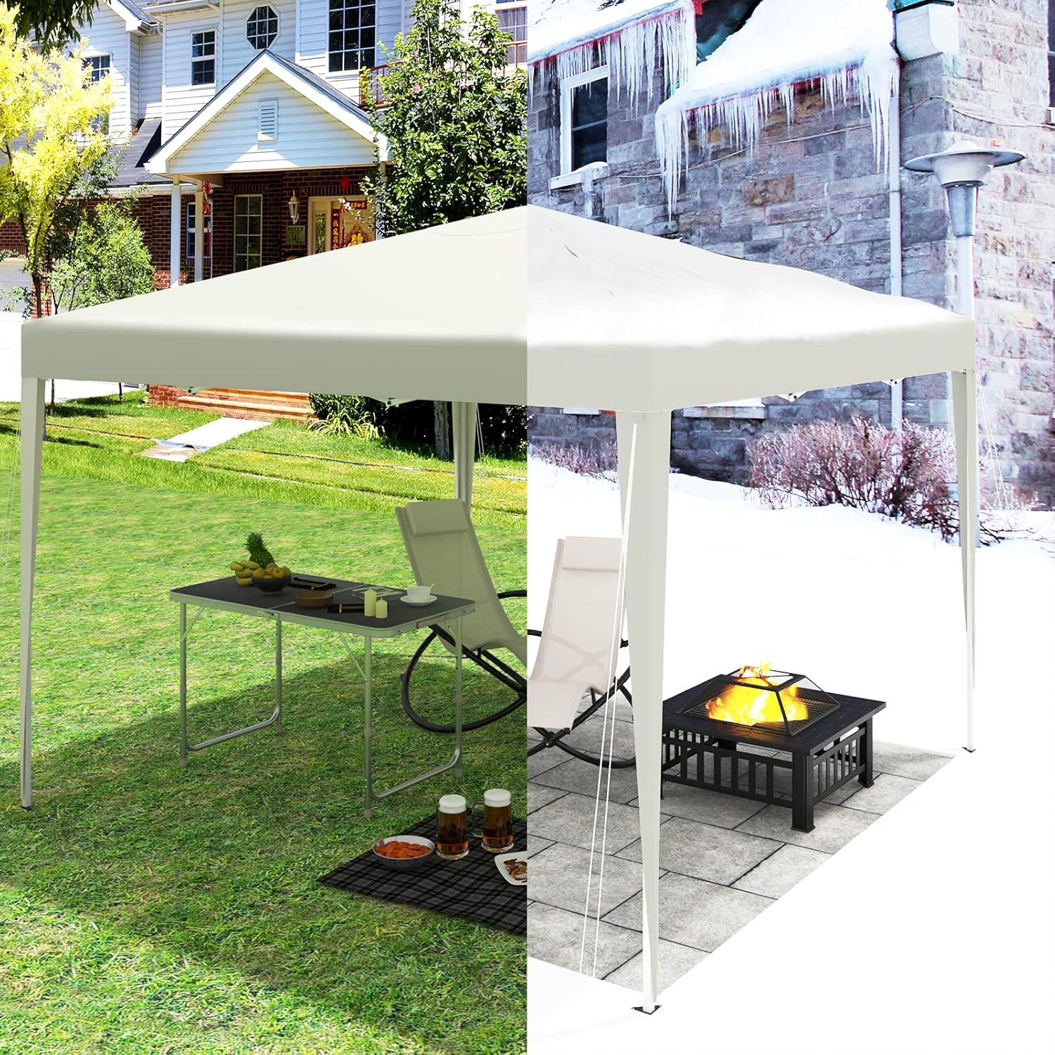 WOLTU Pop-up Camping Pagoda Tent