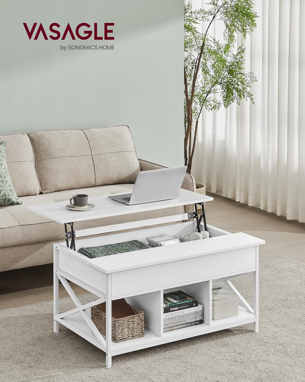 VASAGLE Coffee Table LCT205B22