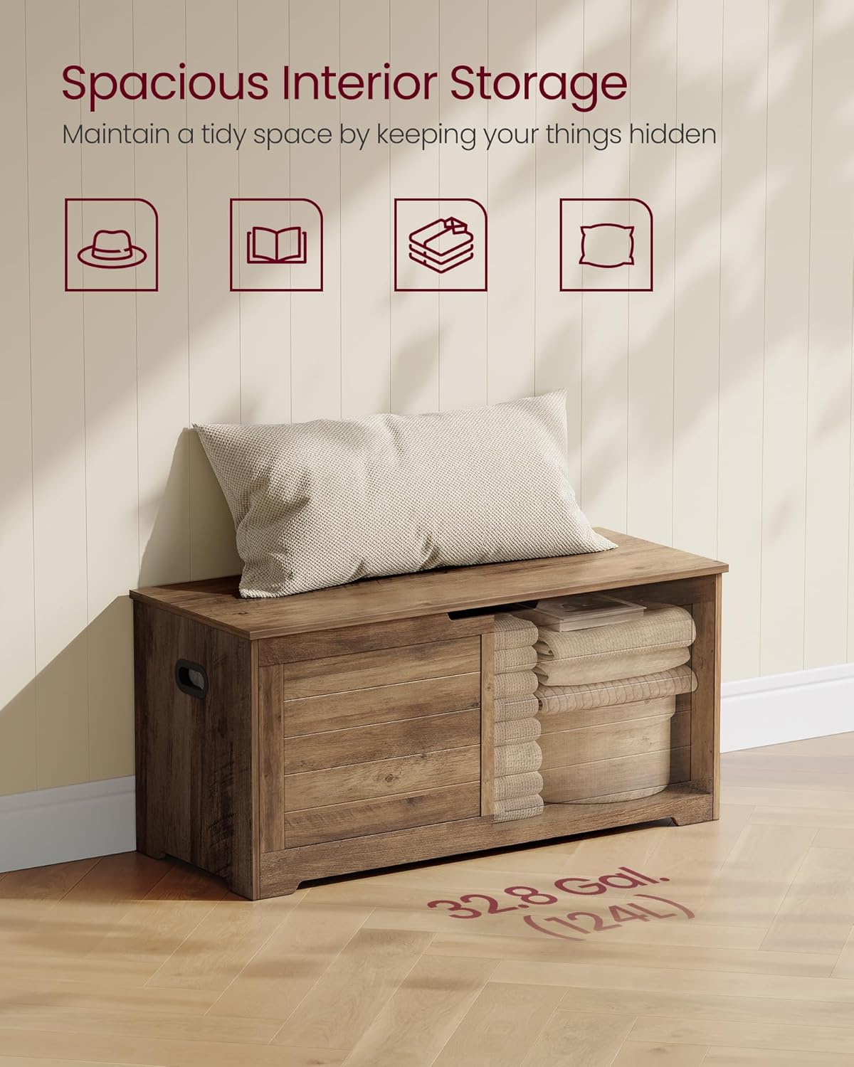 VASAGLE Storage Chest LSB061K01