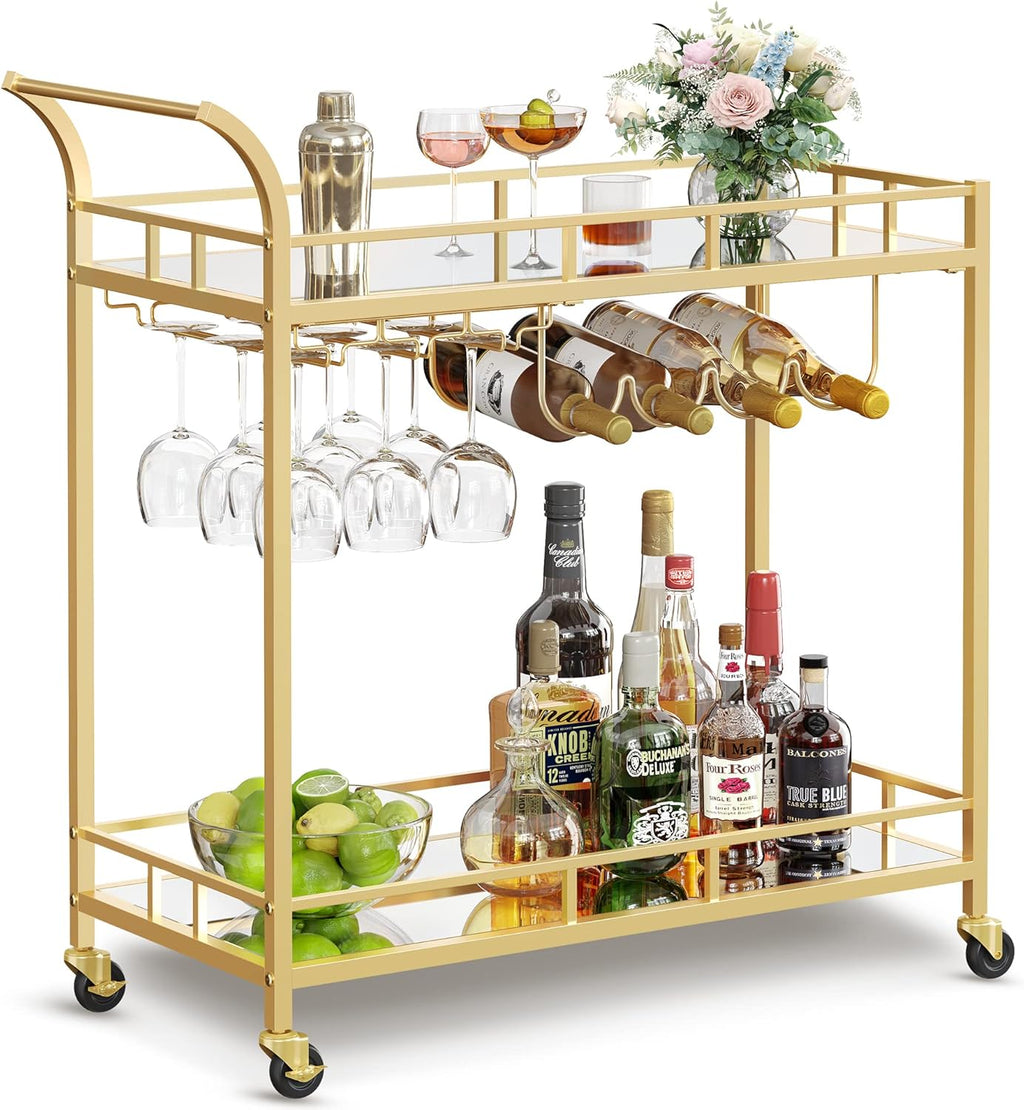 VASAGLE Bar Cart LRC090A03