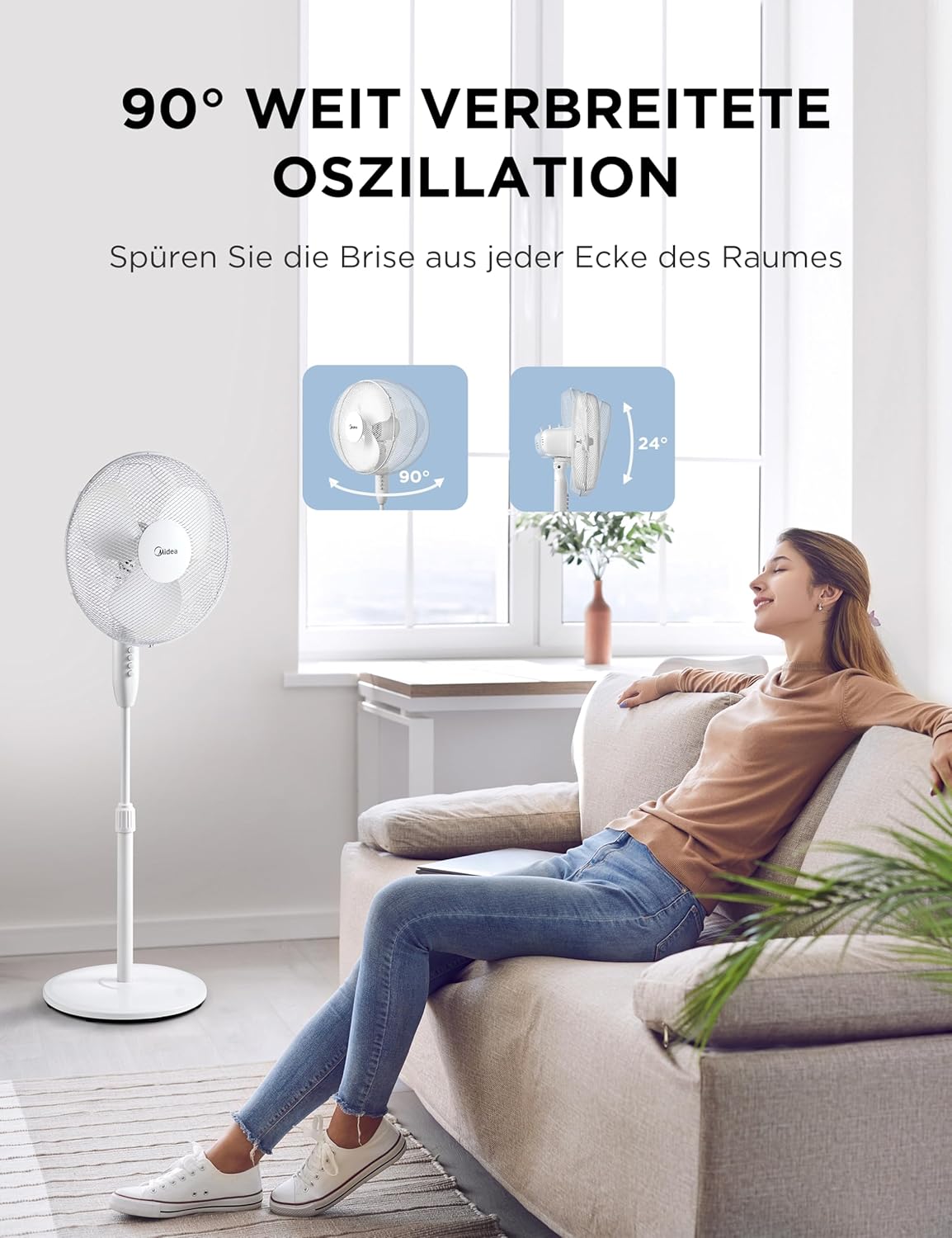 Midea Pedestal Fan