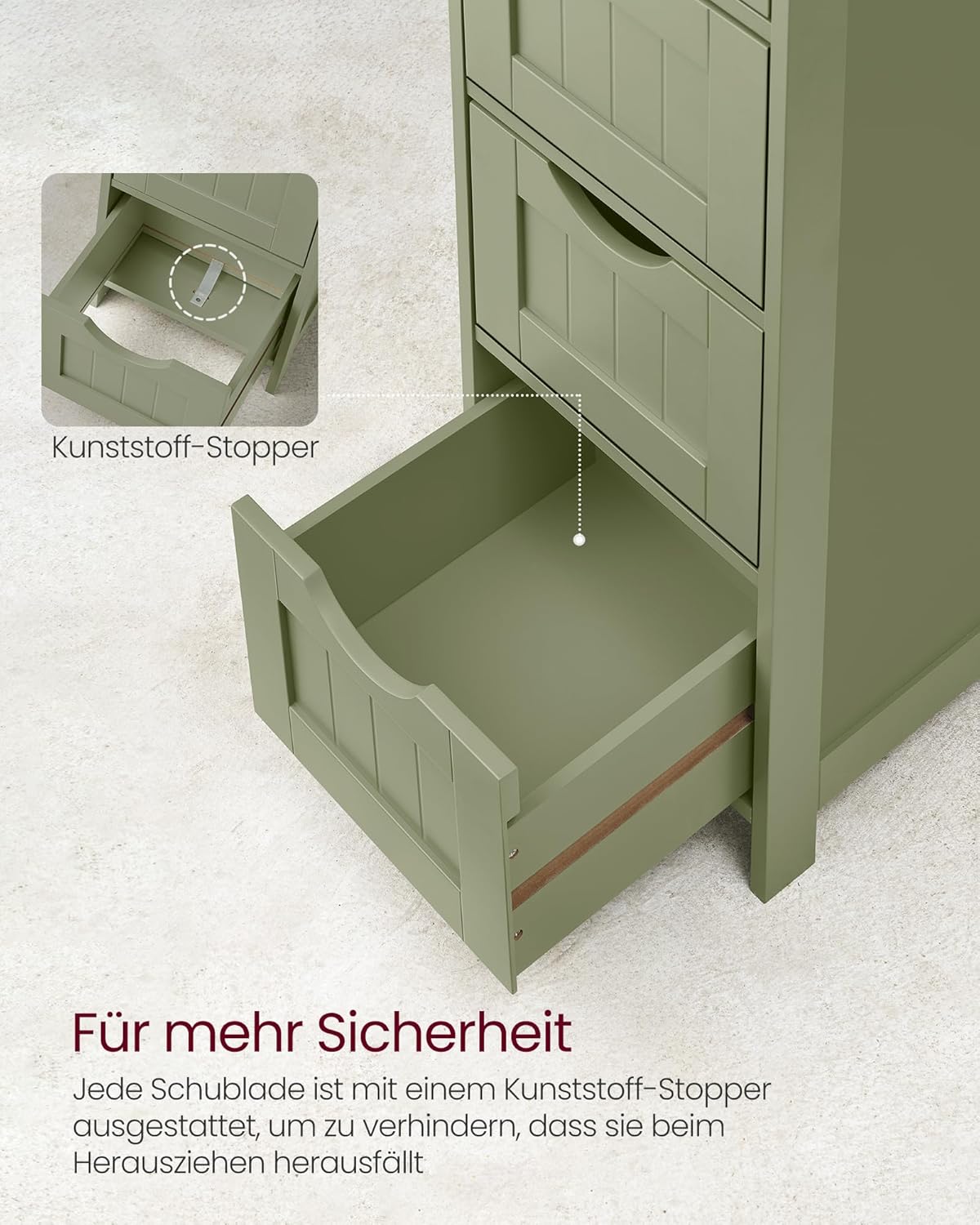 VASAGLE Bathroom Cabinet