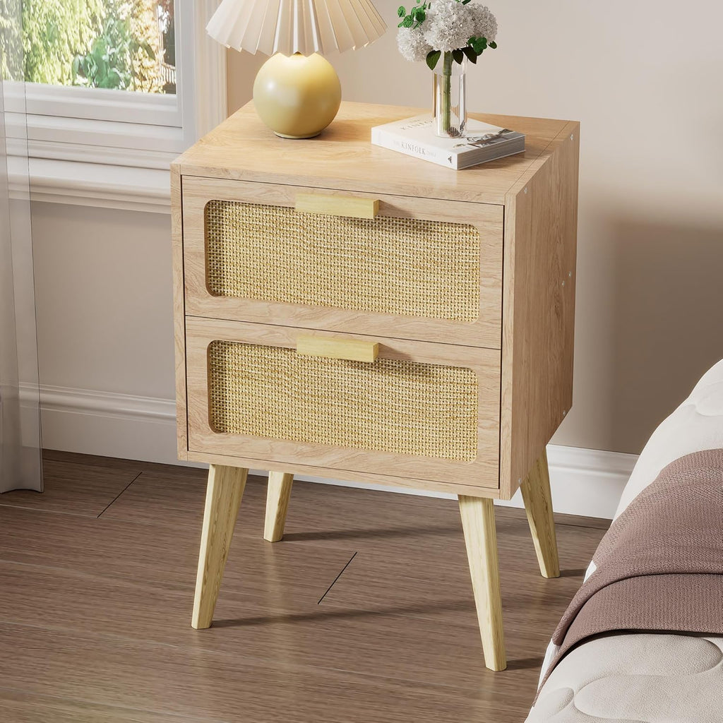 Rattan Side Table