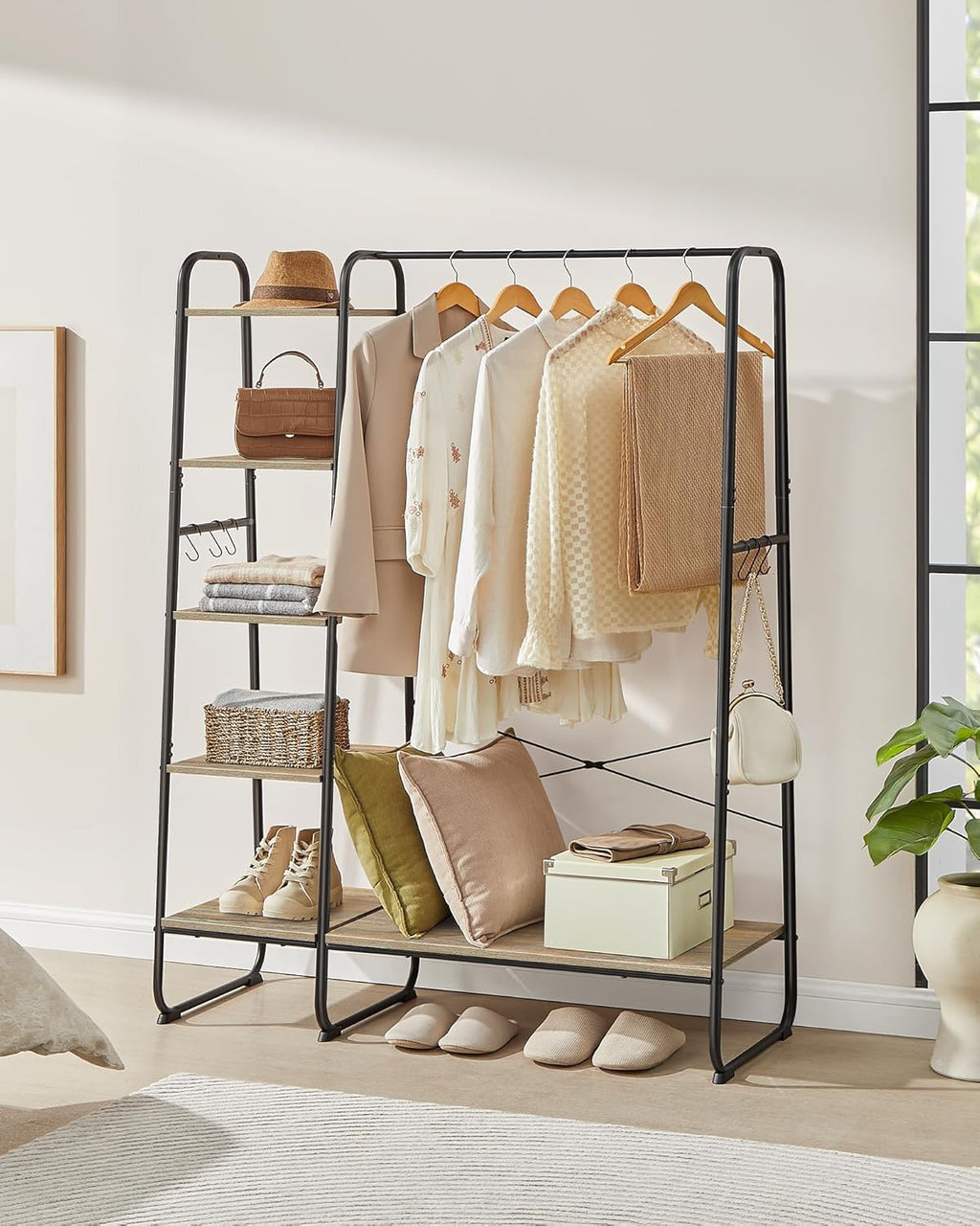 VASAGLE Clothes Rail RGR116B01