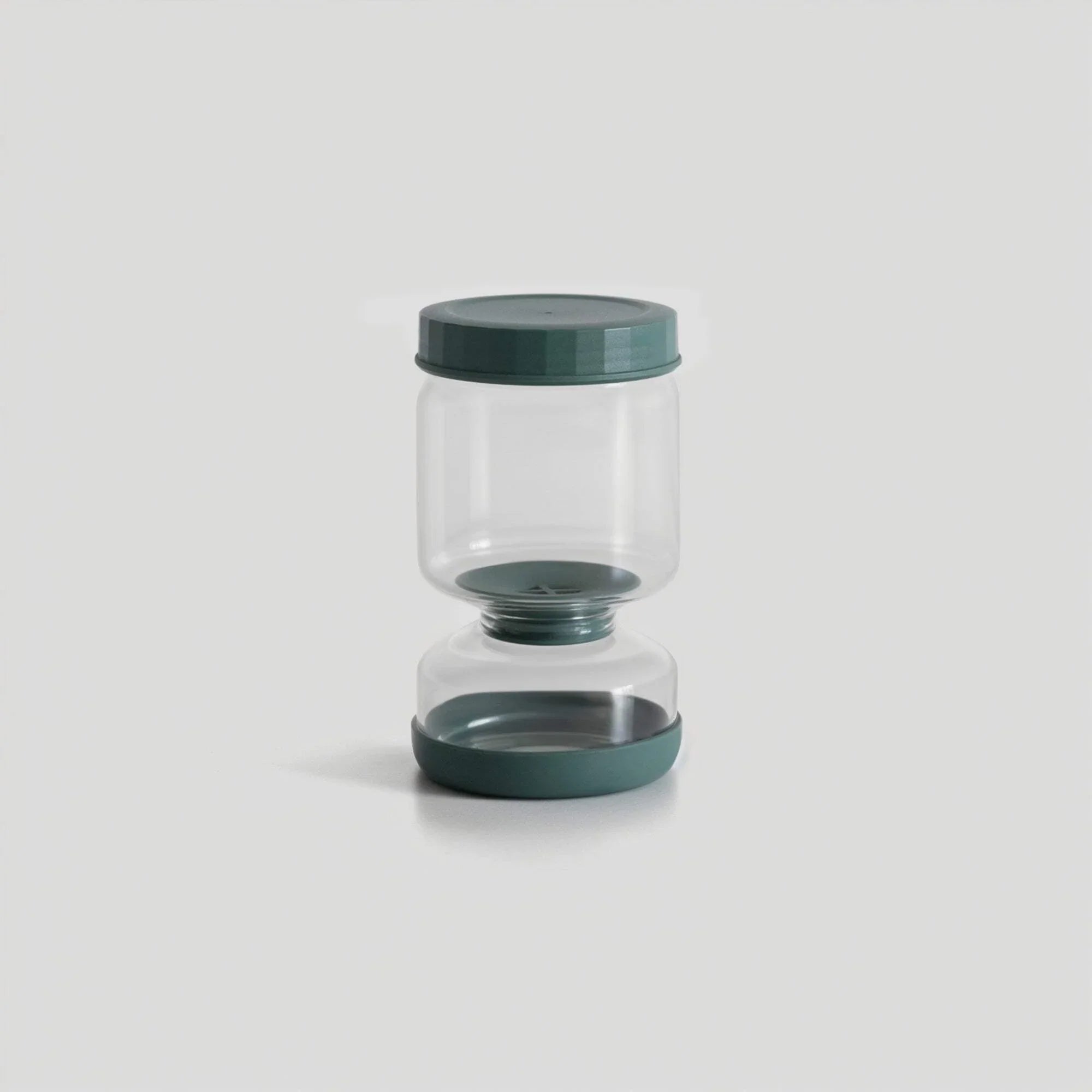 Flip-Over Glass Pickle Jar