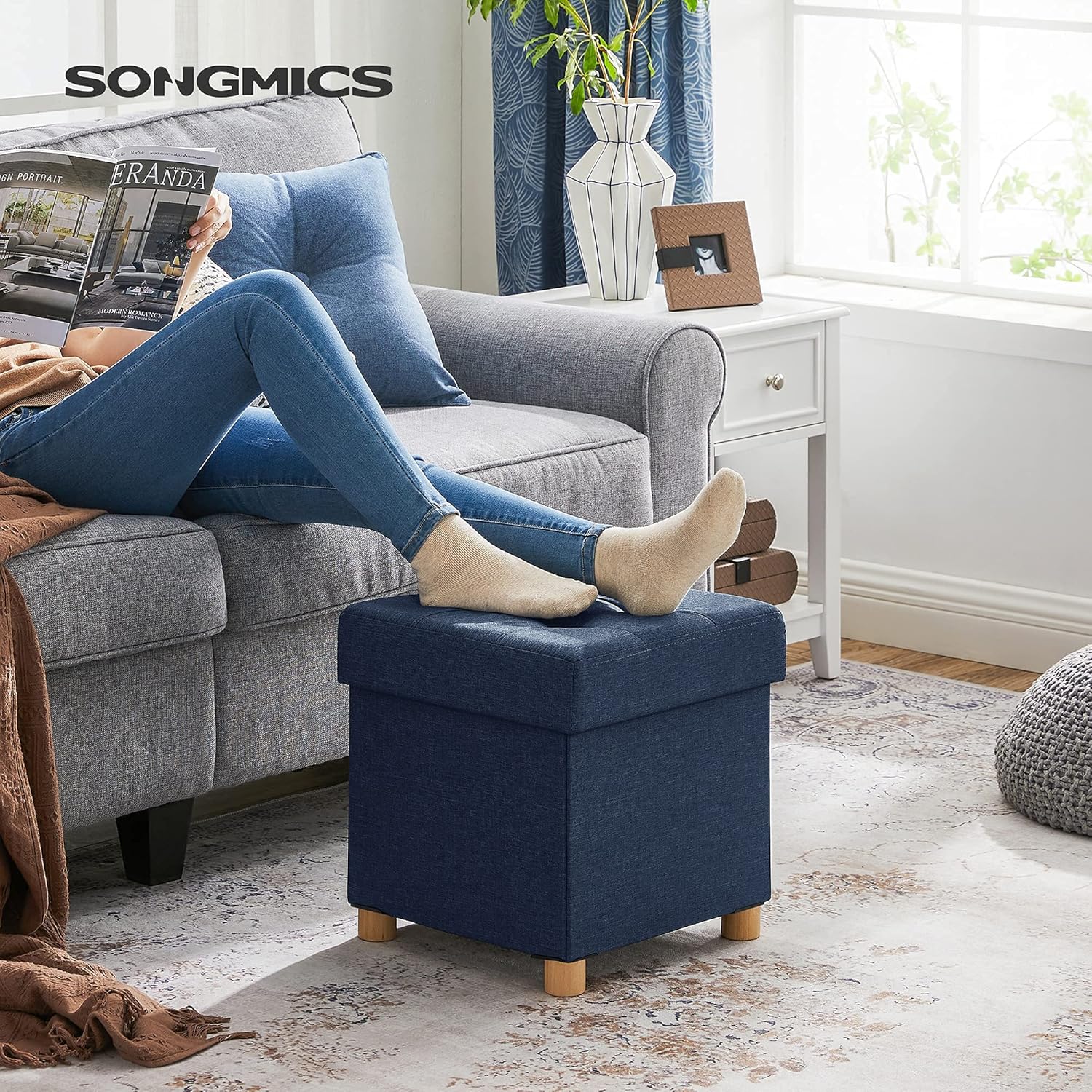 SONGMICS Foldable Storage Chest LSF14IN