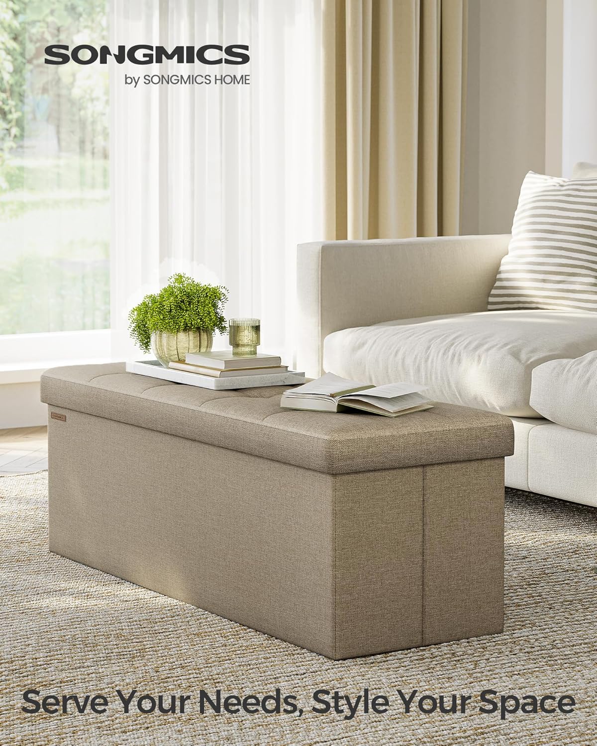 SONGMICS Storage Bench LSF077R01V1