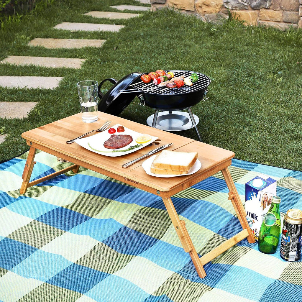 SONGMICS Bamboo Laptop Desk LLD004