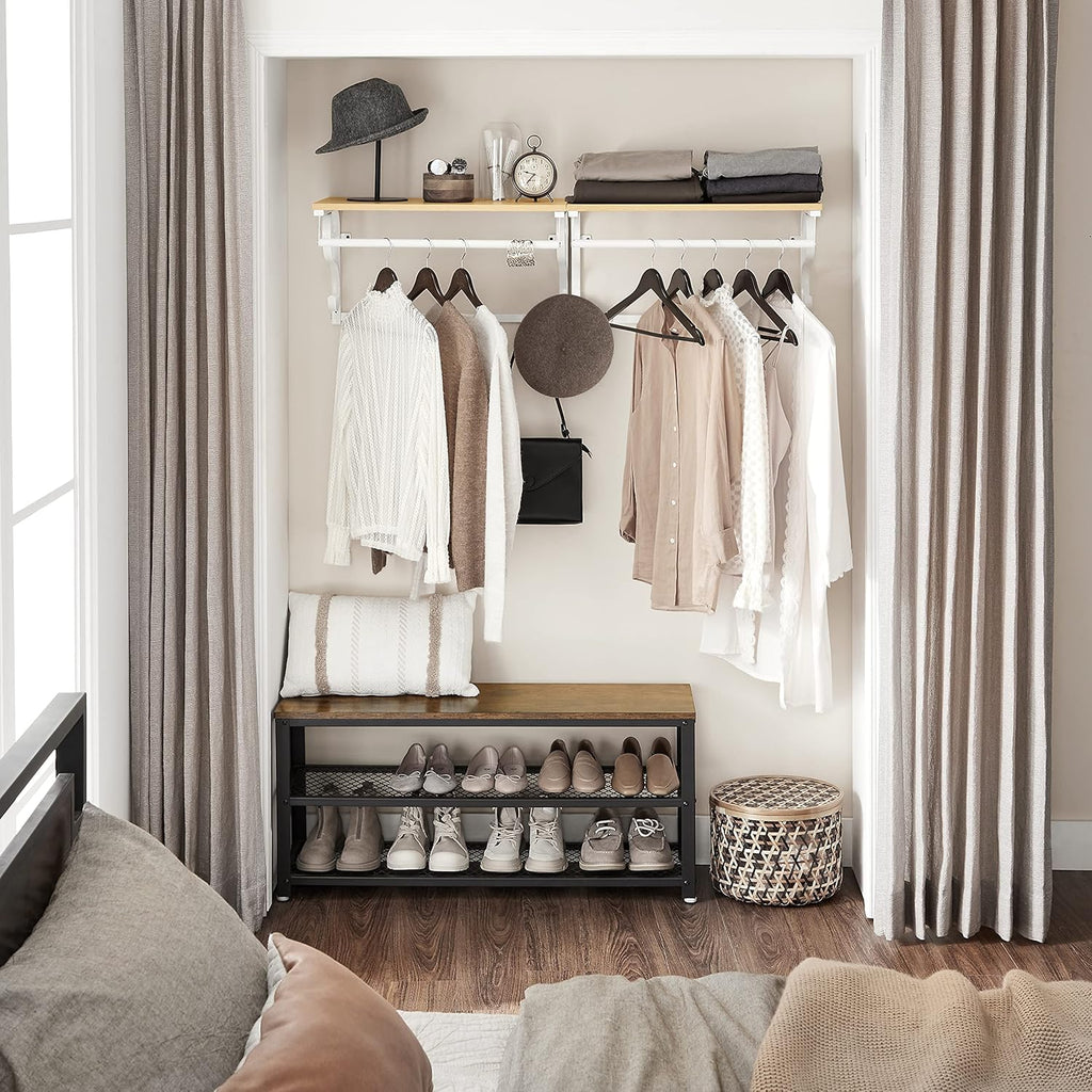 VASAGLE Wall Mounted Coat Rack LCR11WY