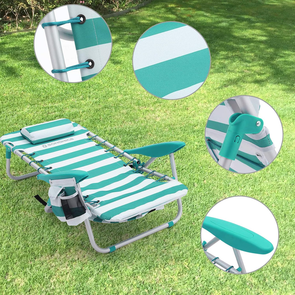 SONGMICS Beach Chair GCB62JW