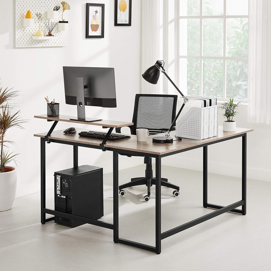 VASAGLE ALINRU Computer Desk LWD056B02
