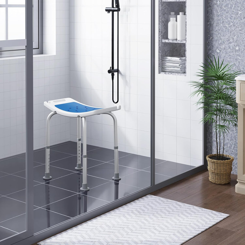 EUGAD Adjustable Shower Stool