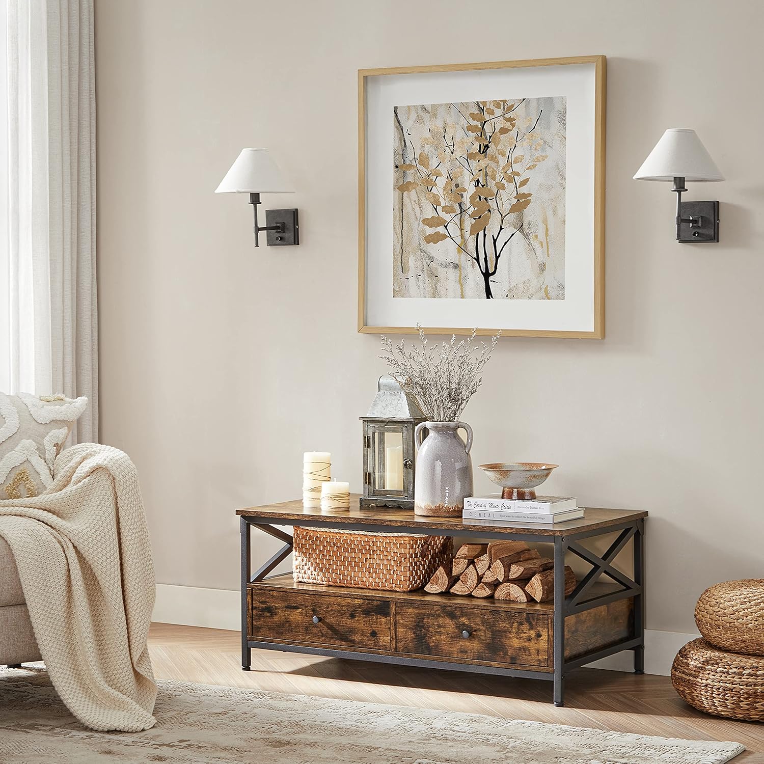 VASAGLE Coffee Table LCT201B01V1