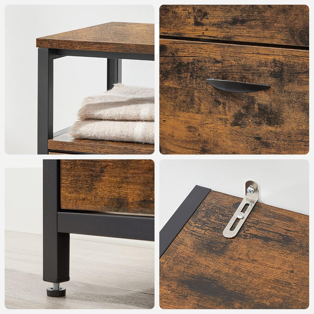 VASAGLE Narrow Shoe Cabinet