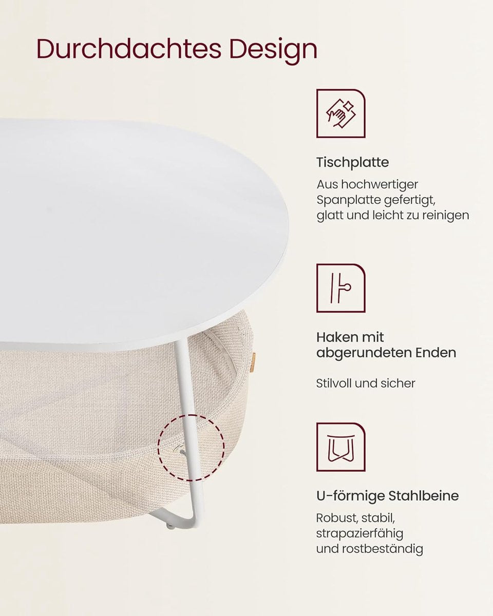 Furnstar oval coffee table