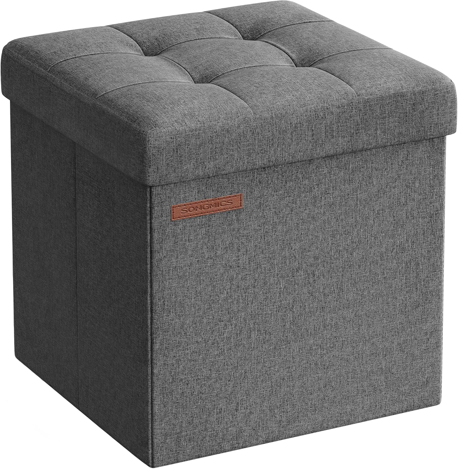 SONGMICS Stool with Storage Space LSF028G22