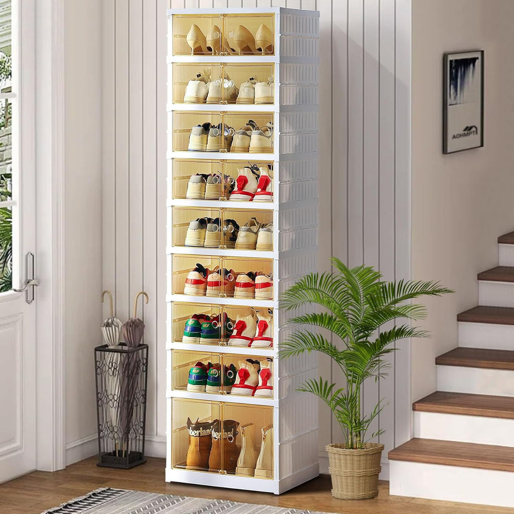 Foldable Shoe Rack Organizer