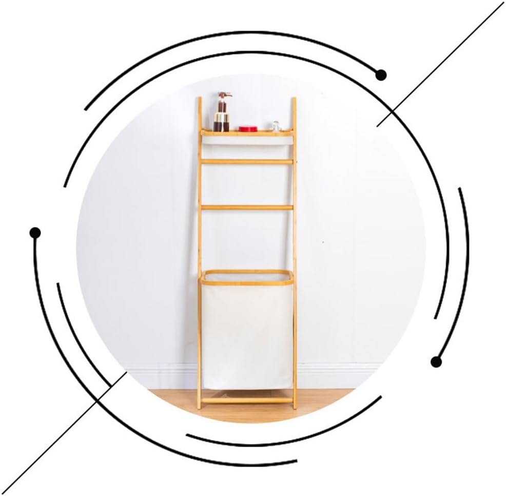 Bamboo Hanging Laundry Basket