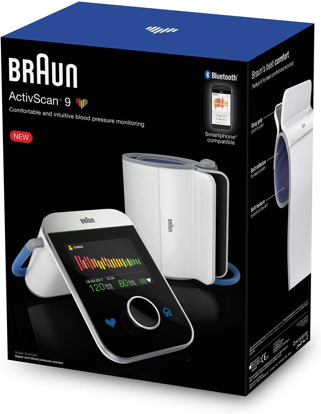 Braun ActivScan 9 Digital Upper Arm Blood Pressure Monitor