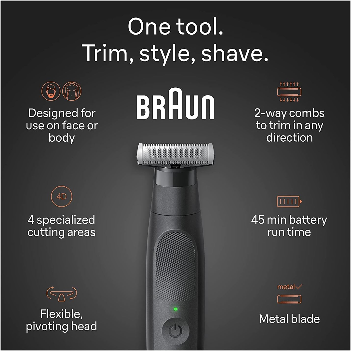 Braun Series XT5 – Beard Trimmer