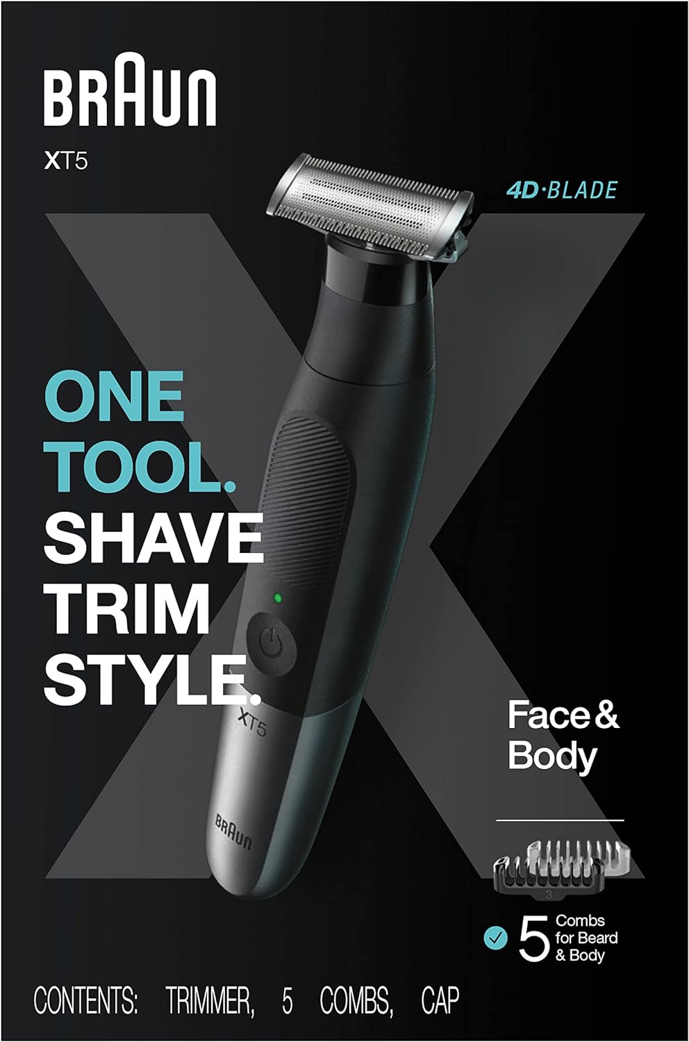 Braun Series XT5 – Beard Trimmer