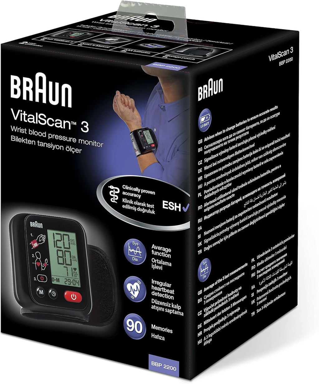 Braun VitalScan 3 Blood Pressure Monitor