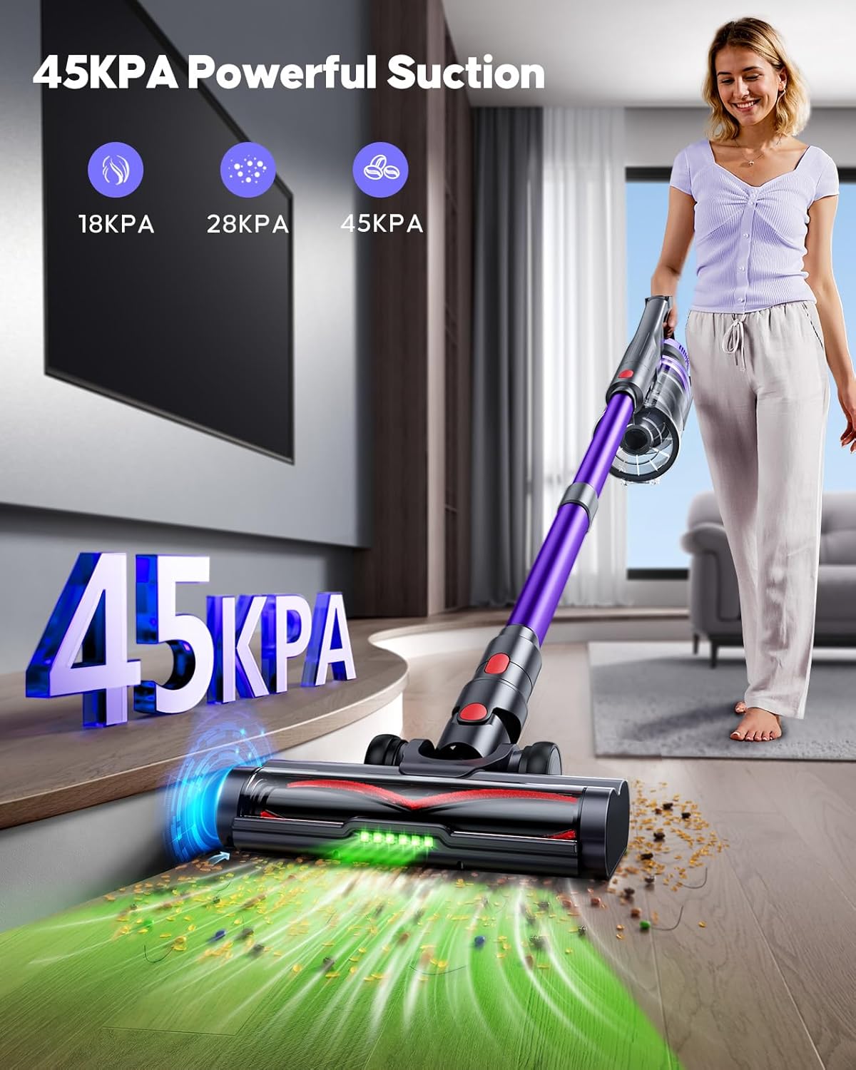 Powerffy Cordless Vacuum Cleaner (Knight 10)