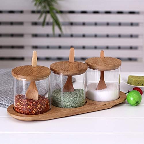 Bamboo Spice Jars