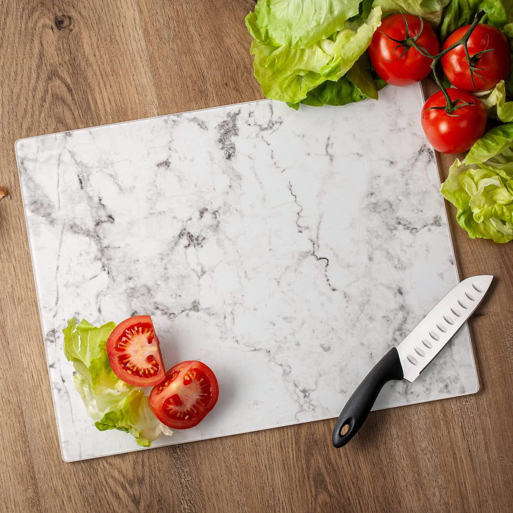 Marble Glass Cutting Board