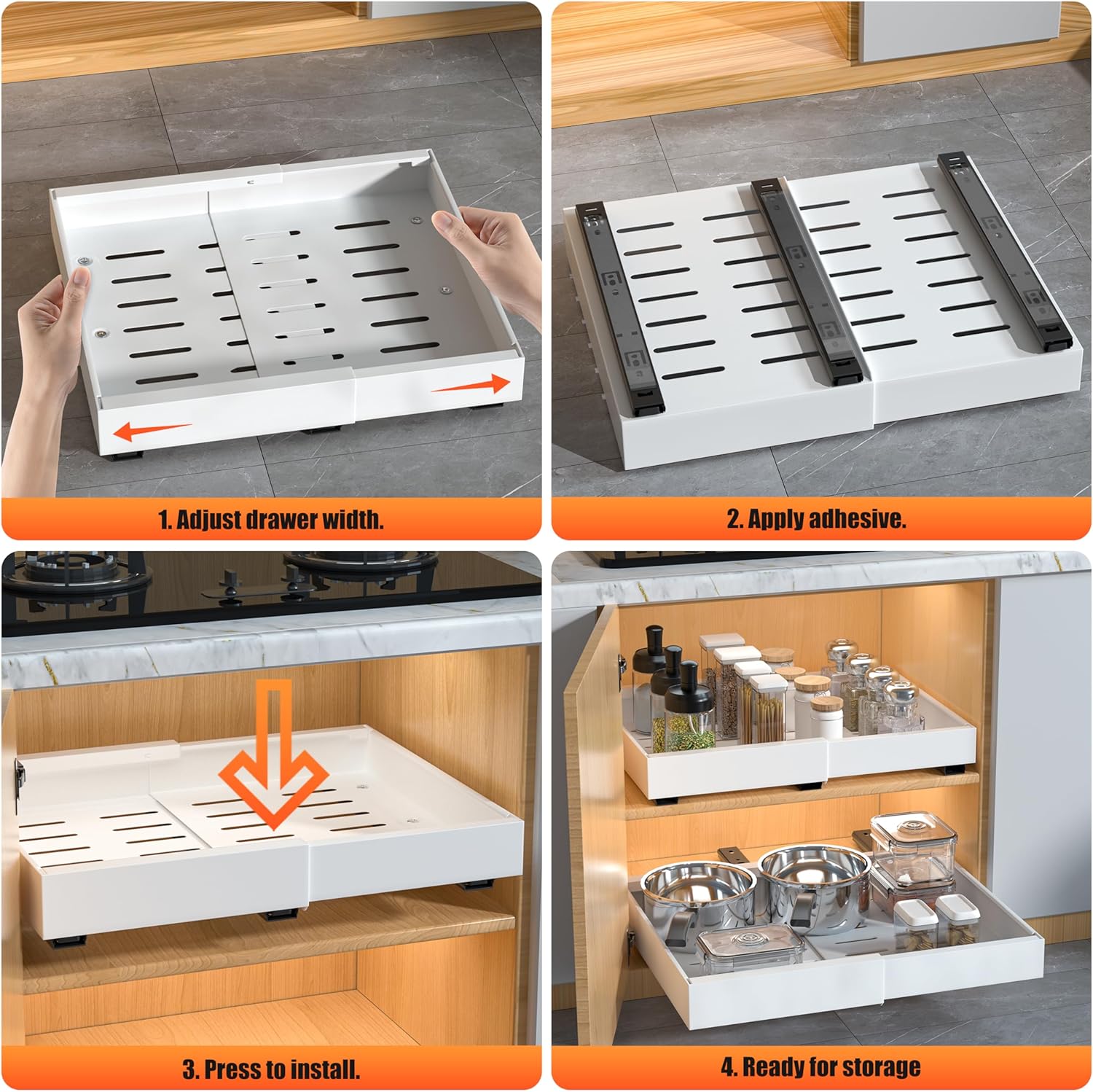 Pull Out Cabinet Organizer