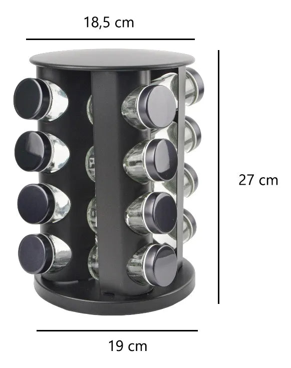 GeBe Rotating Spice Rack Organizer